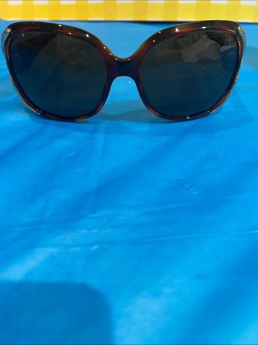 Guess Tortoiseshell Sunglasses with Silver Logo Accent